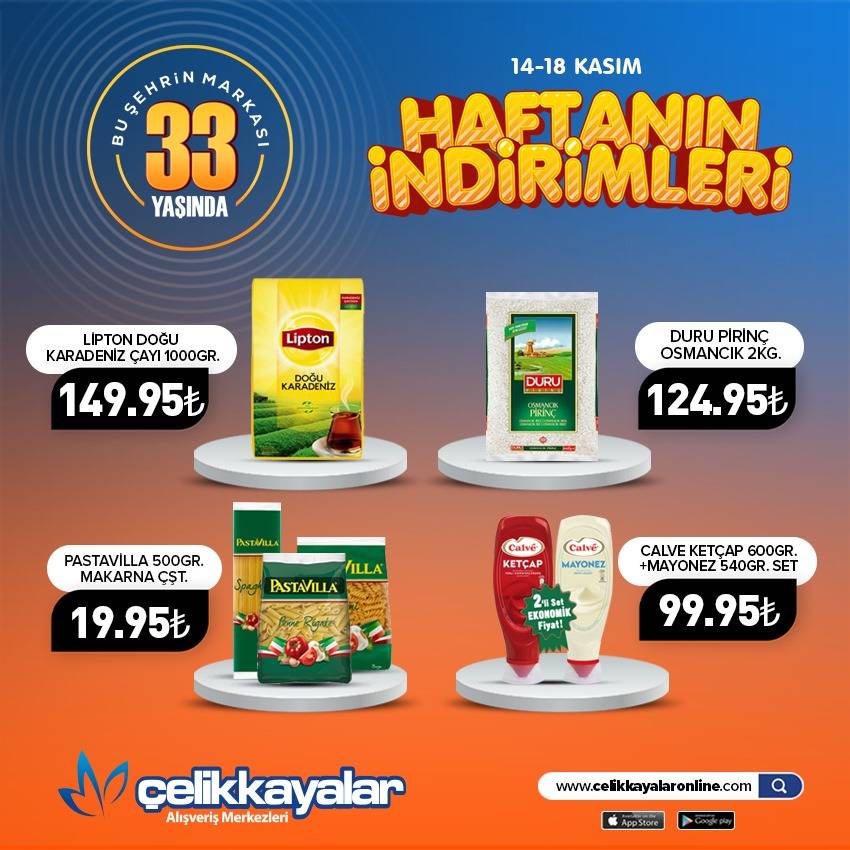 Konya’nın zincir marketinde büyük Kasım indirimine yeni ürünler eklendi 14